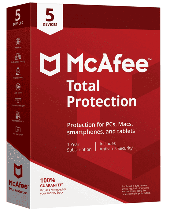 Mcafee total protection